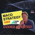 TRADING RUSH MACD STRATEGY 100X Improved Version EX4 + EX5 & MQ4 + MQ5 source file